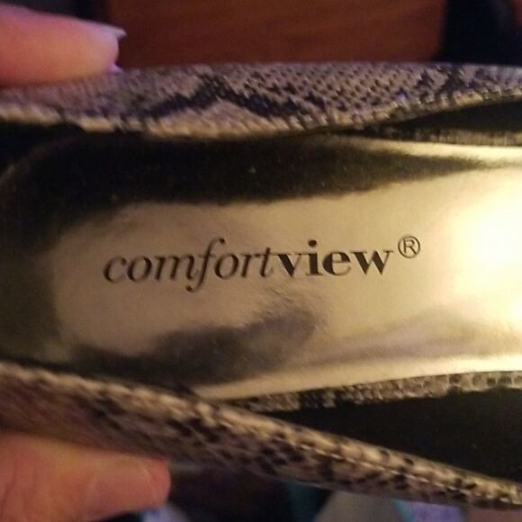 COMFORTVIEW Snakeskin Design Pump SZ 8.5 W - Picture 8 of 8